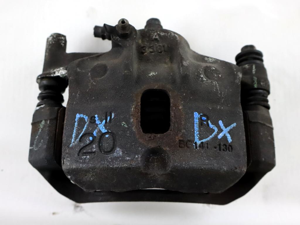 SPREDNJE DESNE ZAVORNE CELJUSTI  OEM N. 581300X300 ORIGINAL REZERVNI DEL HYUNDAI I10 PA MK1 R (2010- 2013) BENZINA LETNIK 2012