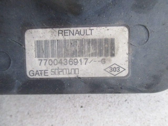 VENTILATOR HLADILNIKA OEM N. 7700436917 ORIGINAL REZERVNI DEL RENAULT KANGOO KC0/1 MK1 R (2003-2008) DIESEL LETNIK 2005