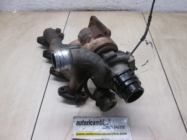 TURBINA OEM N. XS4Q6K682DB ORIGINAL REZERVNI DEL FORD FOCUS DAW DBW DNW MK1 R BER/SW (2001-2005) DIESEL LETNIK 2002