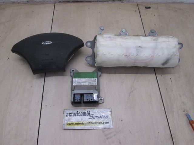 KIT AIRBAG KOMPLET OEM N. 9900 KIT AIRBAG COMPLETO ORIGINAL REZERVNI DEL FORD FOCUS DAW DBW DNW MK1 R BER/SW (2001-2005) DIESEL LETNIK 2002