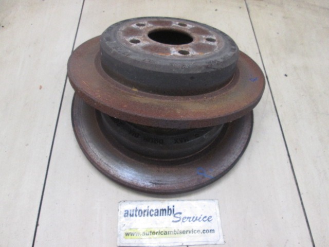 ZADNJI ZAVORNI DISKI OEM N. 52089275AB ORIGINAL REZERVNI DEL JEEP GRAND CHEROKEE WH WK MK3 (05/2005-08/2008) DIESEL LETNIK 2006