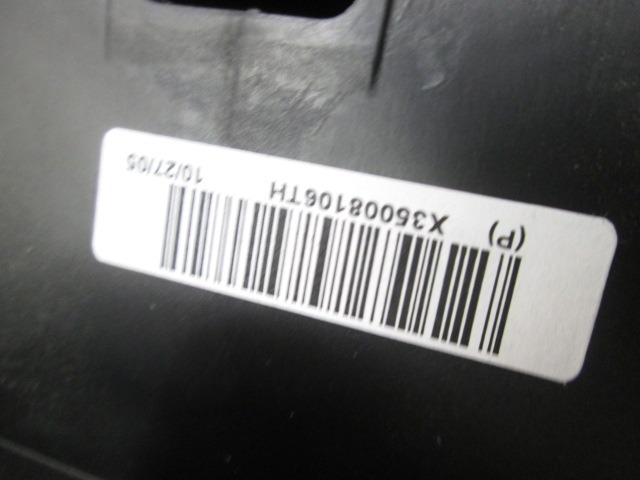 NOTRANJE OKRASNE LETVE  OEM N. X35008106TH ORIGINAL REZERVNI DEL JEEP GRAND CHEROKEE WH WK MK3 (05/2005-08/2008) DIESEL LETNIK 2006