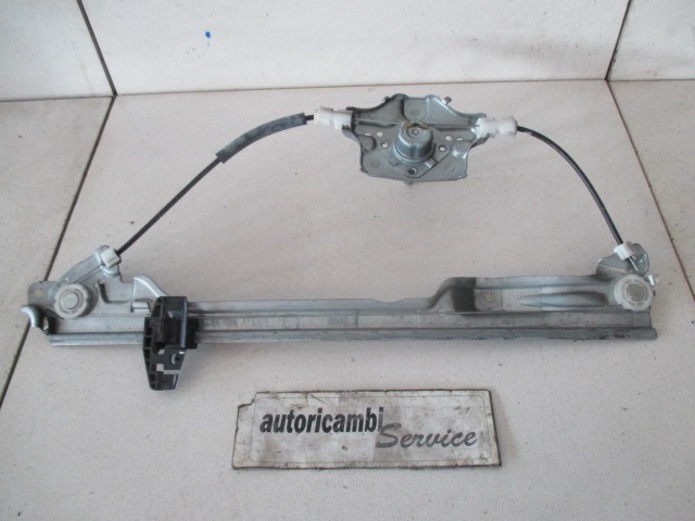 ROCNI SISTEM ZA DVIGOVANJE ZADNJEGA STEKLA  OEM N.  ORIGINAL REZERVNI DEL RENAULT MODUS F/JP0 (2004 - 2008) BENZINA LETNIK 2005