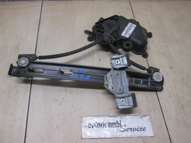 MEHANIZEM ZA ZADNJA VRATA  OEM N. 6J4839401 ORIGINAL REZERVNI DEL SEAT IBIZA 6J5 6P1 MK4 BER/SW (2008 - 2012)BENZINA LETNIK 2008