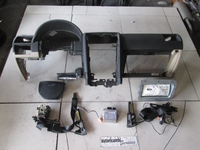 KIT AIRBAG KOMPLET OEM N. 18271 KIT AIRBAG COMPLETO ORIGINAL REZERVNI DEL FORD MONDEO B5Y B4Y BWY MK2 BER/SW (2000 - 2007) DIESEL LETNIK 2005