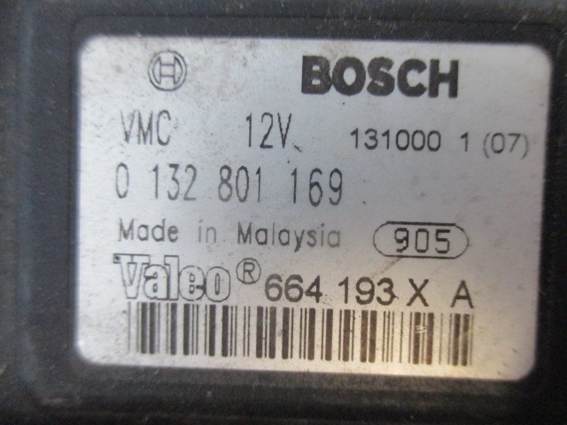 MOTORCEK OGREVANJA OEM N. 132801169 ORIGINAL REZERVNI DEL RENAULT MASTER JD FD ED HD UD MK2 (1997- 2003) DIESEL LETNIK 2002