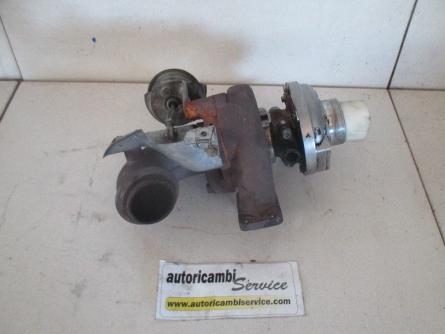 TURBINA OEM N. 9649472880 ORIGINAL REZERVNI DEL CITROEN C3 / PLURIEL MK1 (2002 - 09/2005) DIESEL LETNIK 2004