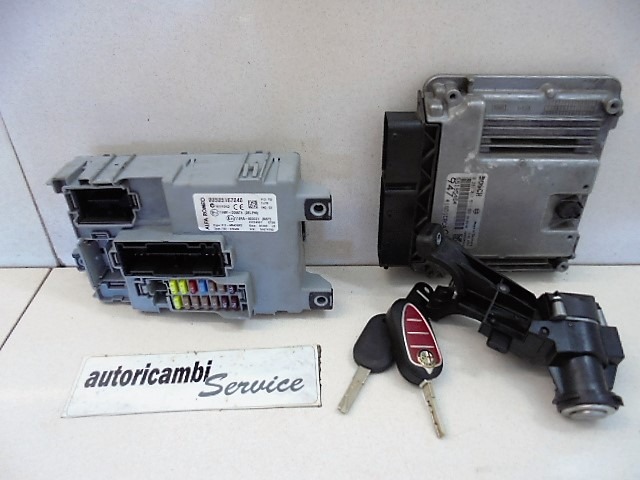 KOMPLET ODKLEPANJE IN VZIG  OEM N. 28250 KIT ACCENSIONE AVVIAMENTO ORIGINAL REZERVNI DEL ALFA ROMEO MITO 955 (2008 - 2018) DIESEL LETNIK 2009