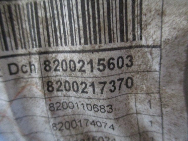 VRATNI PANEL OEM N. PNPDTRNMAGANEBM01MK2RSW5P ORIGINAL REZERVNI DEL RENAULT MEGANE MK2 BM0/1 CM0/1 EM0/1 KM0/1 LM0/1 BER/GRANDTOUR  (10/2002 - 02/2006) DIESEL LETNIK 2004