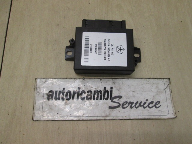 ECU PARKIRNI SENZORJI OEM N. 56040539AF ORIGINAL REZERVNI DEL CHRYSLER VOYAGER/GRAN VOYAGER RG RS MK4 (2001 - 2007) DIESEL LETNIK 2006