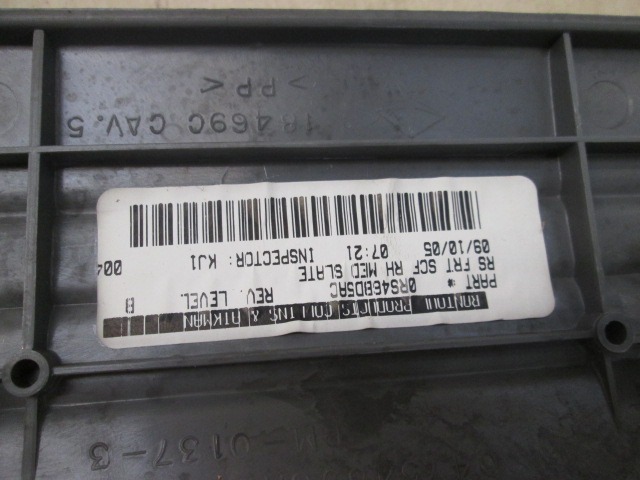 NOTRANJA OBLOGA PRAGA  OEM N. 0RS46BD5AC ORIGINAL REZERVNI DEL CHRYSLER VOYAGER/GRAN VOYAGER RG RS MK4 (2001 - 2007) DIESEL LETNIK 2006