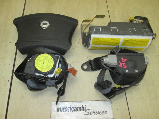 KIT AIRBAG KOMPLET OEM N. 16834 KIT AIRBAG COMPLETO ORIGINAL REZERVNI DEL LANCIA LYBRA 839 BER/SW (1999 - 2006) DIESEL LETNIK 2002