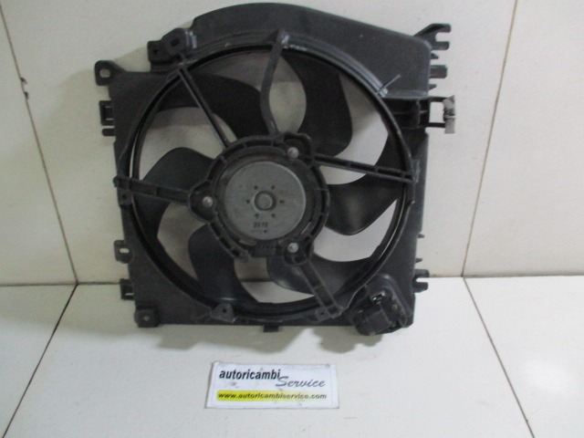 VENTILATOR HLADILNIKA OEM N. 7701068310 ORIGINAL REZERVNI DEL RENAULT CLIO BR0//1 CR0/1 KR0/1 MK3 (2005 - 05/2009) DIESEL LETNIK 2007