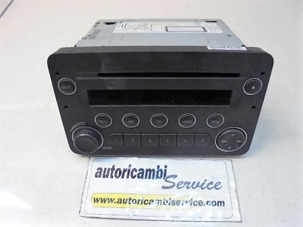 RADIO CD / OJACEVALNIK / IMETNIK HIFI OEM N. 1560730930 ORIGINAL REZERVNI DEL ALFA ROMEO 159 939 BER/SW (2005 - 2013) BENZINA LETNIK 2010