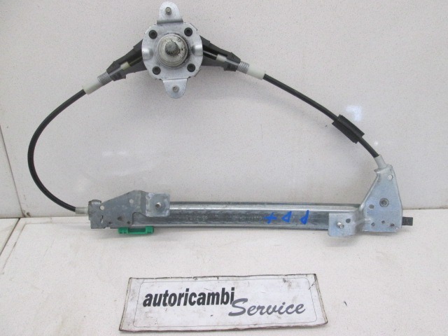 ROCNI SISTEM ZA DVIGOVANJE ZADNJEGA STEKLA  OEM N. 46536307 ORIGINAL REZERVNI DEL FIAT PUNTO 188 MK2 R (2003 - 2011) BENZINA LETNIK 2007