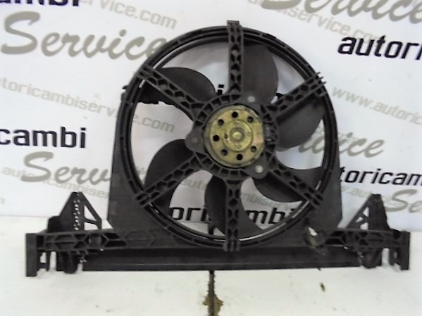 VENTILATOR HLADILNIKA OEM N. 6025316249 ORIGINAL REZERVNI DEL RENAULT ESPACE / GRAND ESPACE JE0 MK3 (03/1997 - 2003) DIESEL LETNIK 2001