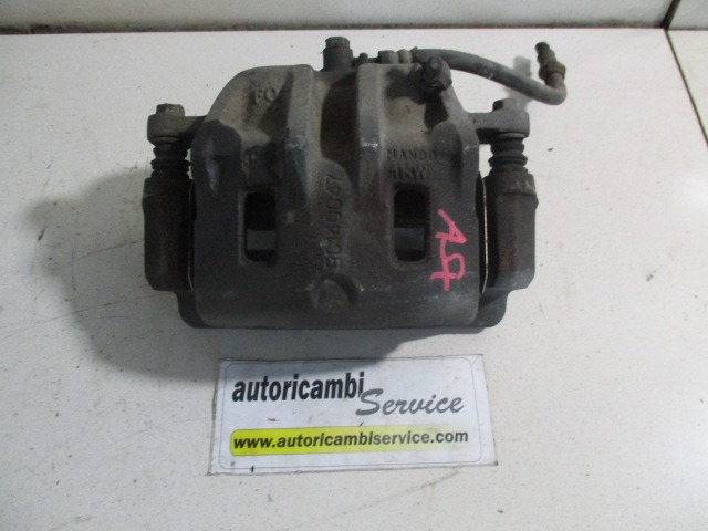 SPREDNJE LEVE ZAVORNE CELJUSTI  OEM N. 5811026100 ORIGINAL REZERVNI DEL HYUNDAI SANTA FE SM MK1 (2000 - 2006) DIESEL LETNIK 2002