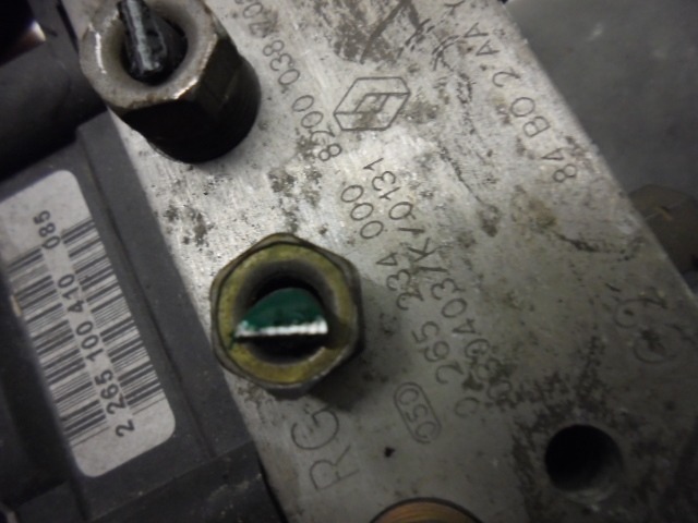 ABS AGREGAT S PUMPO OEM N. 265234000 ORIGINAL REZERVNI DEL RENAULT SCENIC/GRAND SCENIC JM0/1 MK2 (2003 - 2009) DIESEL LETNIK 2003