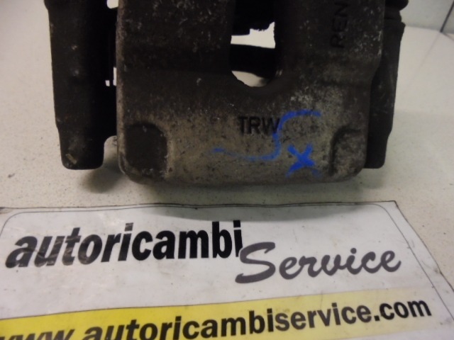 ZADNJE LEVE ZAVORNE CELJUSTI  OEM N. 7701207693 ORIGINAL REZERVNI DEL RENAULT SCENIC/GRAND SCENIC JM0/1 MK2 (2003 - 2009) DIESEL LETNIK 2003