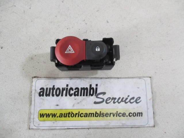 STIKALO VARNOSTNIH ZMIGAVCEV  OEM N. COMANDO ORIGINAL REZERVNI DEL RENAULT CLIO BR0//1 CR0/1 KR0/1 MK3 (2005 - 05/2009) BENZINA LETNIK 2008