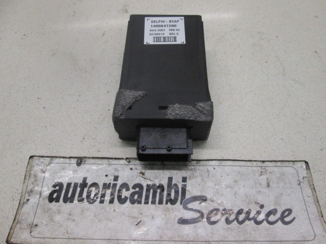 RELE' OEM N. 1400047280 ORIGINAL REZERVNI DEL PEUGEOT 807 E (2002 - 2008) DIESEL LETNIK 2004