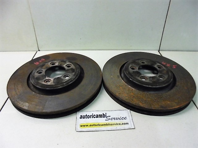 SPREDNJI ZAVORNI DISKI OEM N. C2C25336 ORIGINAL REZERVNI DEL JAGUAR S-TYPE X200 MK1 (1999 - 2006) DIESEL LETNIK 2005