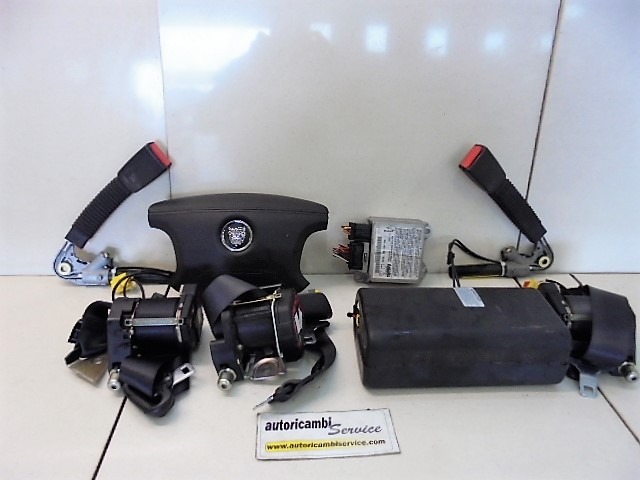 KIT AIRBAG KOMPLET OEM N. 18021 KIT AIRBAG COMPLETO ORIGINAL REZERVNI DEL JAGUAR S-TYPE X200 MK1 (1999 - 2006) DIESEL LETNIK 2005