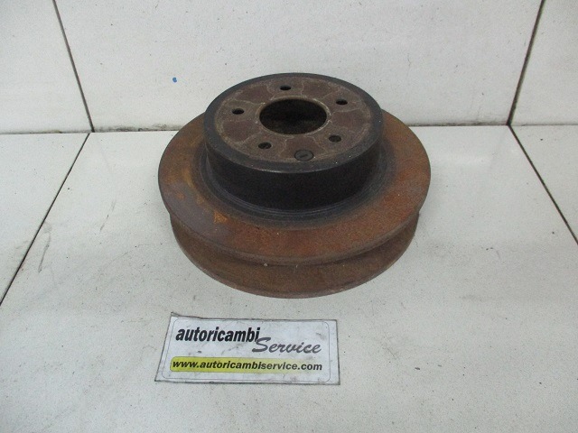 ZADNJI ZAVORNI DISKI OEM N. 43206JD00B ORIGINAL REZERVNI DEL NISSAN JUKE F15 (2010 - 2019) BENZINA LETNIK 2011