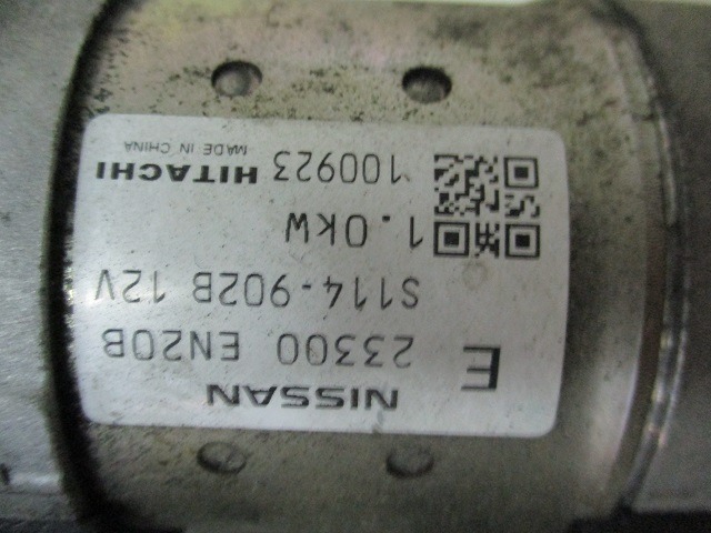 ZAGANJAC MOTORJA  OEM N. 23300EN20B ORIGINAL REZERVNI DEL NISSAN JUKE F15 (2010 - 2019) BENZINA LETNIK 2011