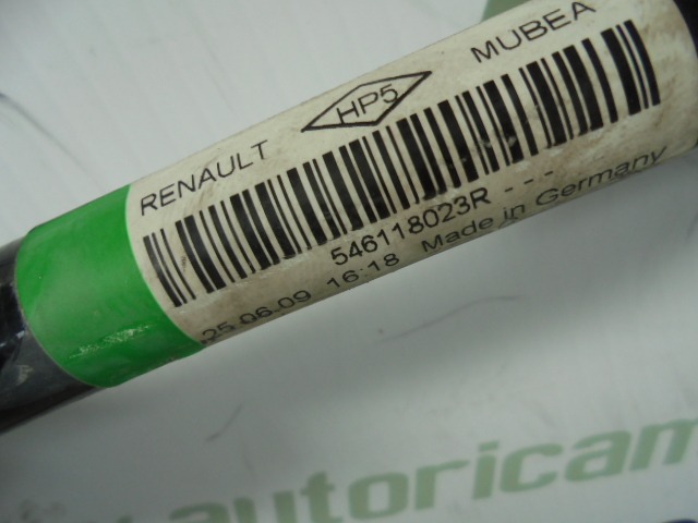 SPREDNJI STABILIZATOR OEM N. 546118023R ORIGINAL REZERVNI DEL RENAULT MEGANE MK3 BZ0/1 B3 DZ0/1 KZ0/1 BER/SPORTOUR/ESTATE (2009 - 2015) DIESEL LETNIK 2009