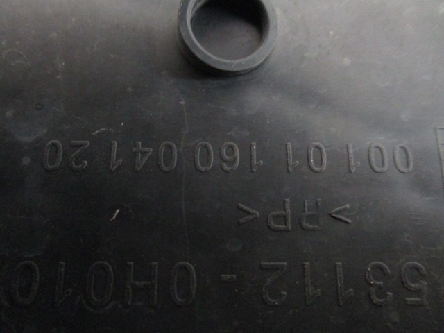 MASKA ODBIJACA OEM N. 53112-0H010 ORIGINAL REZERVNI DEL KIA PICANTO SA BA MK1 R (2008 - 2011) BENZINA LETNIK 2009
