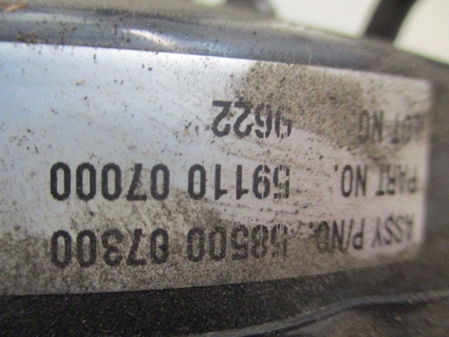 SERVO OJACEVALNIK ZAVOR S PUMPO OEM N. 58500-07300 ORIGINAL REZERVNI DEL KIA PICANTO SA BA MK1 R (2008 - 2011) BENZINA LETNIK 2009