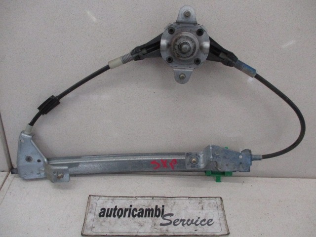 ROCNI SISTEM ZA DVIGOVANJE ZADNJEGA STEKLA  OEM N. 46536308 ORIGINAL REZERVNI DEL FIAT PUNTO 188 188AX MK2 (1999 - 2003) BENZINA LETNIK 2000