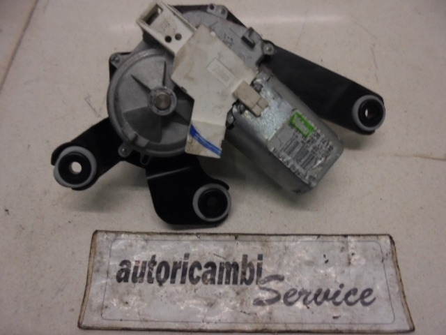 MOTORCEK ZADNJEGA BRISALCA OEM N. 9637158780-01 ORIGINAL REZERVNI DEL CITROEN C3 / PLURIEL MK1R (09/2005 - 11/2010) BENZINA LETNIK 2009