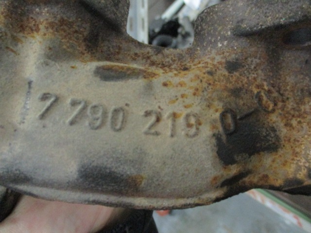 IZPUSNI KOLEKTOR OEM N. 77902190 ORIGINAL REZERVNI DEL BMW X3 E83 (2004 - 08/2006 ) DIESEL LETNIK 2005