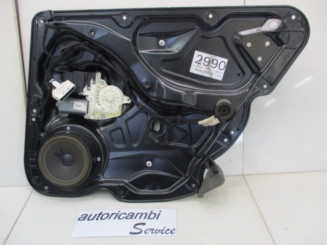 MEHANIZEM DVIGA ZADNJIH STEKEL  OEM N. 1K0959704F ORIGINAL REZERVNI DEL VOLKSWAGEN PASSAT B6 3C2 3C5 BER/SW (2005 - 09/2010)  DIESEL LETNIK 2006