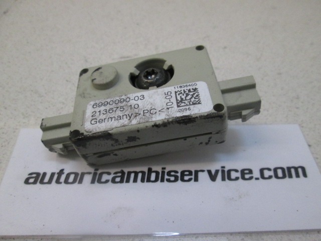 OJACEVALEC / ANTENA OEM N. 697863-01 ORIGINAL REZERVNI DEL BMW X3 E83 (2004 - 08/2006 ) DIESEL LETNIK 2005