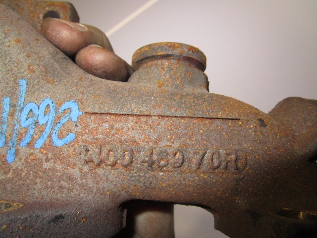 IZPUSNI KOLEKTOR OEM N. 140048970R ORIGINAL REZERVNI DEL DACIA LOGAN MK1 (2004 - 2013) DIESEL LETNIK 2011