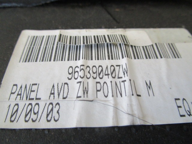 NOTRANJA OBLOGA SPREDNJIH VRAT OEM N. PNADTCTXSARAPICAMV5P ORIGINAL REZERVNI DEL CITROEN XSARA PICASSO (1999 - 2010) DIESEL LETNIK 2004