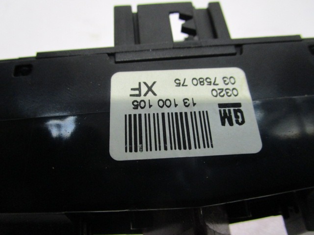 STIKALO VARNOSTNIH ZMIGAVCEV  OEM N. 13100105 ORIGINAL REZERVNI DEL OPEL ASTRA H A04 L48,L08,L35,L67 5P/3P/SW (2004 - 2007) DIESEL LETNIK 2006