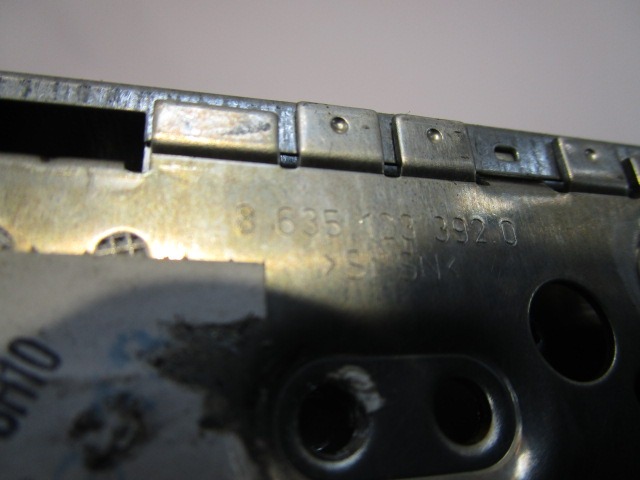 RADIO CD / OJACEVALNIK / IMETNIK HIFI OEM N. 8635123393 ORIGINAL REZERVNI DEL NISSAN MICRA K12 K12E MK3 (2002 - 2010) BENZINA LETNIK 2004