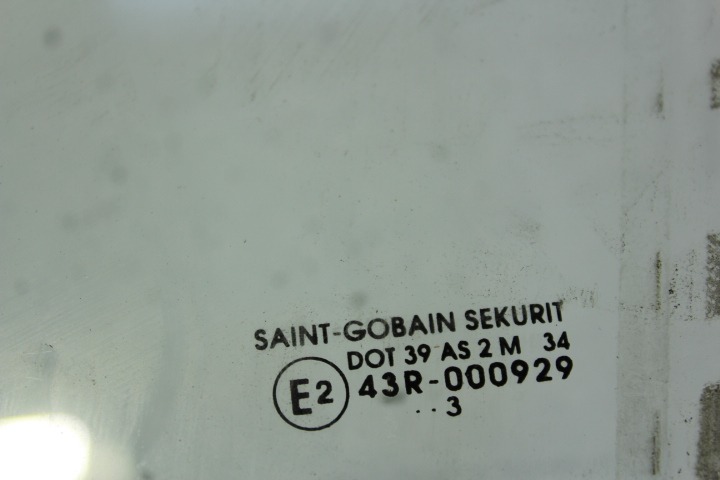 STEKLO SPREDNJIH LEVIH VRAT OEM N. 1487189080 ORIGINAL REZERVNI DEL FIAT ULYSSE 179 MK2 (2002 - 2010) DIESEL LETNIK 2003