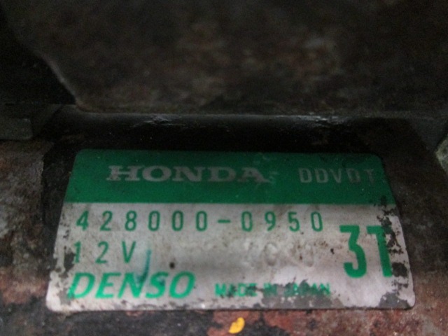 ZAGANJAC MOTORJA  OEM N. 4280000950 ORIGINAL REZERVNI DEL HONDA JAZZ GD GE3 GE2 MK2 (2002 - 2008) GD1 GD5 GD GE3 GE2 GE GP GG GD6 GD8 BENZINA LETNIK 2005