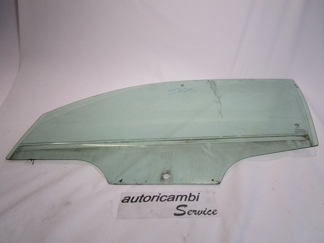 STEKLO SPREDNJIH LEVIH VRAT OEM N. 46557023 ORIGINAL REZERVNI DEL ALFA ROMEO 147 937 R (2005 - 2010) DIESEL LETNIK 2007