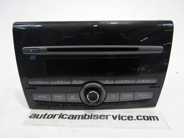 RADIO CD / OJACEVALNIK / IMETNIK HIFI OEM N. 735543404 ORIGINAL REZERVNI DEL FIAT BRAVO 198 (02/2007 - 2010) DIESEL LETNIK 2010