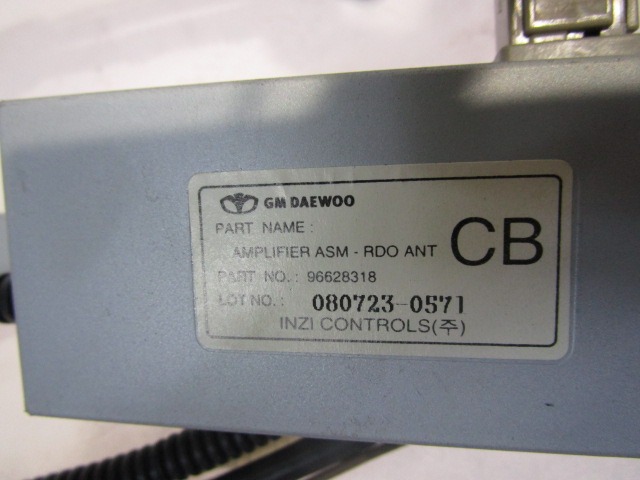 OJACEVALEC / ANTENA OEM N. 96628318 ORIGINAL REZERVNI DEL CHEVROLET CAPTIVA MK1 C100 (2006 - 2011) DIESEL LETNIK 2009