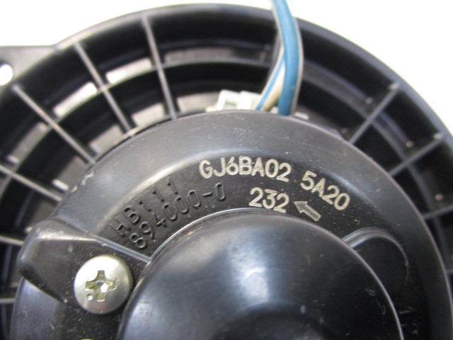 VENTILATOR  KABINE  OEM N. 894000-0 ORIGINAL REZERVNI DEL MAZDA 6 GG GY (2003-2008) DIESEL LETNIK 2005