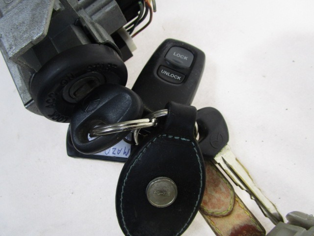 KOMPLET ODKLEPANJE IN VZIG  OEM N. 16691 KIT ACCENSIONE AVVIAMENTO ORIGINAL REZERVNI DEL MAZDA 6 GG GY (2003-2008) DIESEL LETNIK 2005