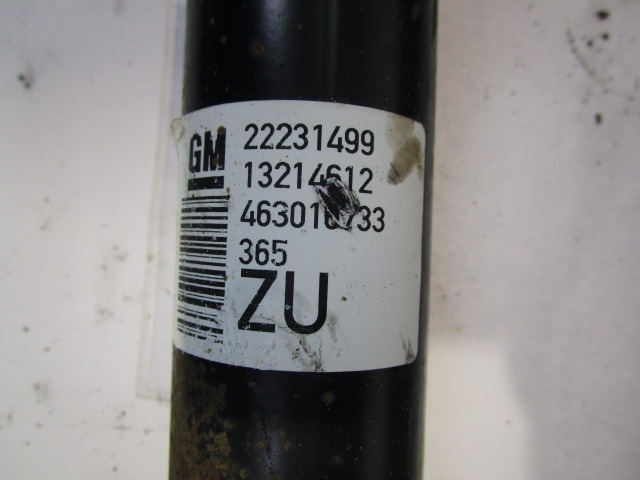 ZADNJI AMORTIZERJI OEM N. 22231499 ORIGINAL REZERVNI DEL OPEL MERIVA A X03 (2003 - 2006) BENZINA LETNIK 2006