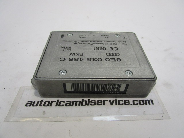 RACUNALNIK TELEFONA  OEM N. 8E0035456C ORIGINAL REZERVNI DEL AUDI A5 8T COUPE/5P (2007 - 2011) DIESEL LETNIK 2007
